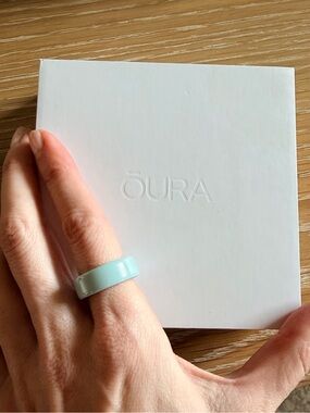 Oura Ring 4 Ceramic Finish Color Tide